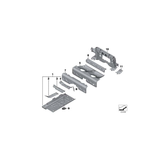 Genuine BMW 41127144846 Mount, Tension Strut (Inc. Coop.S JCW) 1 | ML Performance UK Car Parts