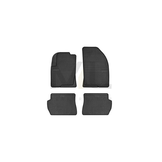 FROGUM Tailored 0313 Floor mat set Elastomer, Front and Rear, Quantity: 4, Black | ML Performance Car Parts