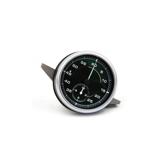 Genuine Porsche Stopwatch Instrument Cluster, Matt Black / Galvano Silver Porsche 981 Boxster / 981C Cayman | ML Performance UK Car Parts