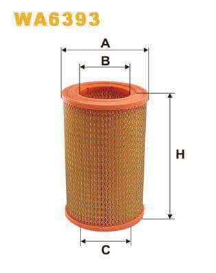 WIX Filters WA6393 Air Filter