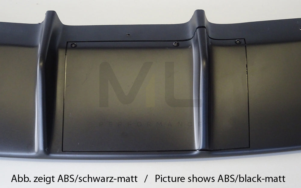 Rieger 00088178 SEAT 5F Leon FR Rear Diffuser 4 | ML Performance UK Car Parts