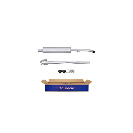 Hella 8LB 366 020-711 Front Silencer For Fiat Palio I Weekend (178)