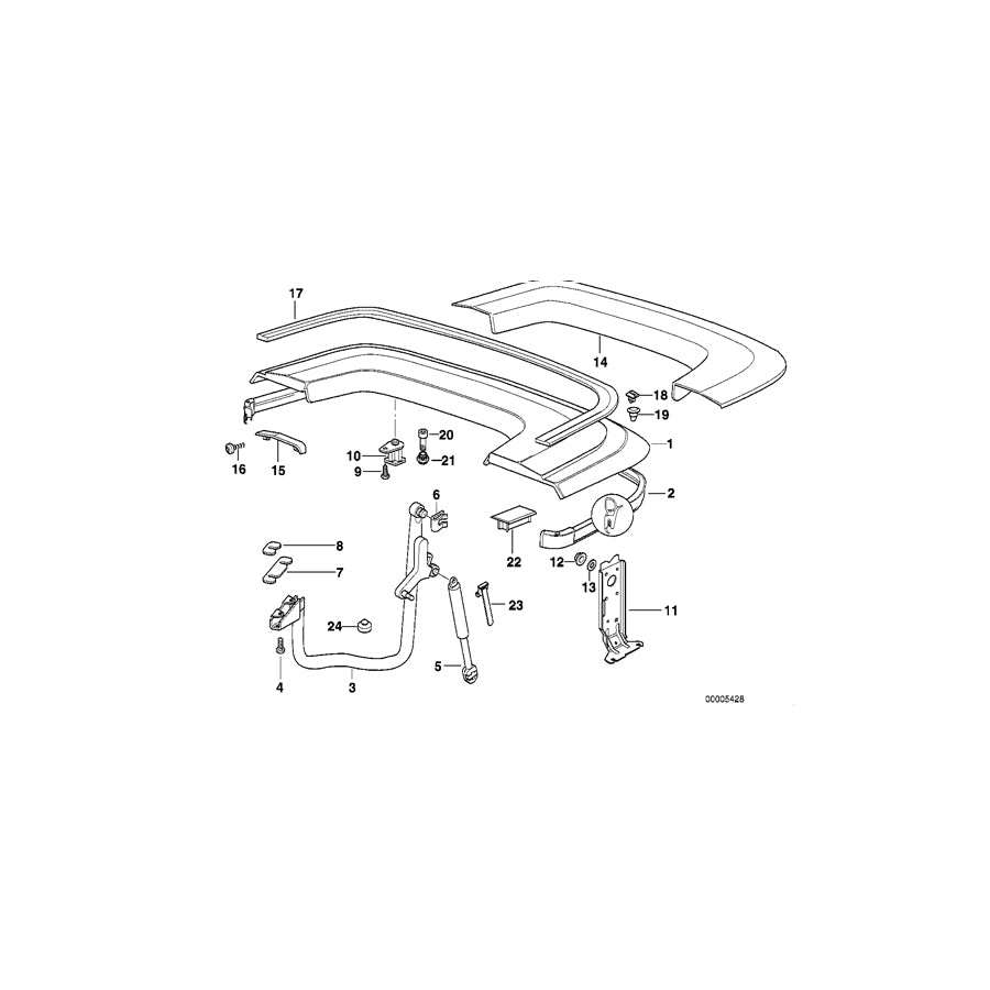 Genuine BMW 07119913017 E31 E39 E36 Hex Bolt With Washer M6X16-Z2 (Inc. 540i) | ML Performance UK Car Parts
