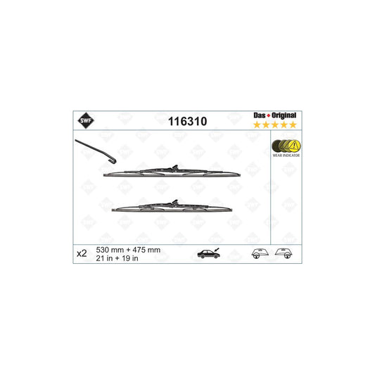 Swf Original 116310 Wiper Blade | ML Performance UK Car Parts