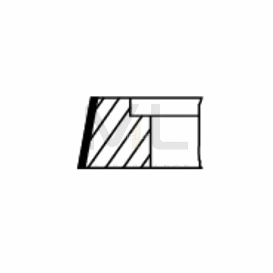 MAHLE ORIGINAL 504 36 N0 Piston Ring Kit for PORSCHE 911 Coupe (993) Cyl.Bore: 100,0mm | ML Performance Car Parts