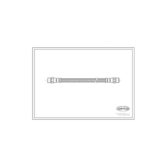 Corteco 19018649 Brake Hose | ML Performance UK