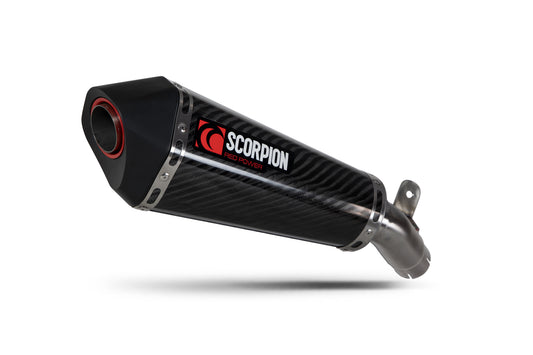 Scorpion RSI125CEO Suzuki GSX-S 1000 Katana Serket Taper Slip-On - Carbon Fibre Sleeve | ML Performance UK UK