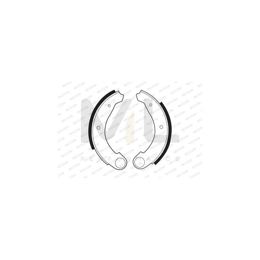 FERODO PREMIER FSB51 Brake Shoe Set | ML Performance Car Parts