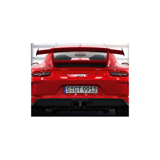 Genuine Porsche Porsche Gt3 Rear Badge For Porsche 991 2 | ML Performance UK Car Parts