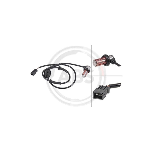 A.B.S. 30186 ABS Sensor for AUDI A4 | ML Performance UK Car Parts