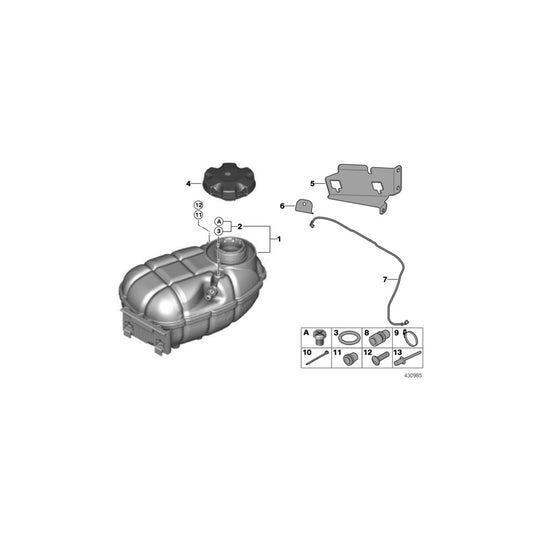 Genuine BMW 07508323237 Cable Tie TYB24MX 3,6X140 (Inc. M235i Racing) | ML Performance UK Car Parts