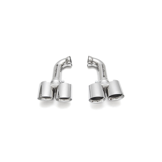 Fabspeed Porsche 958 V6 Deluxe Quad Tips (for PSE) (2011-2014) | ML Performance UK