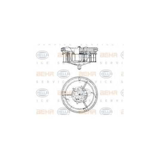 Hella 8EW 009 160-421 Interior Blower