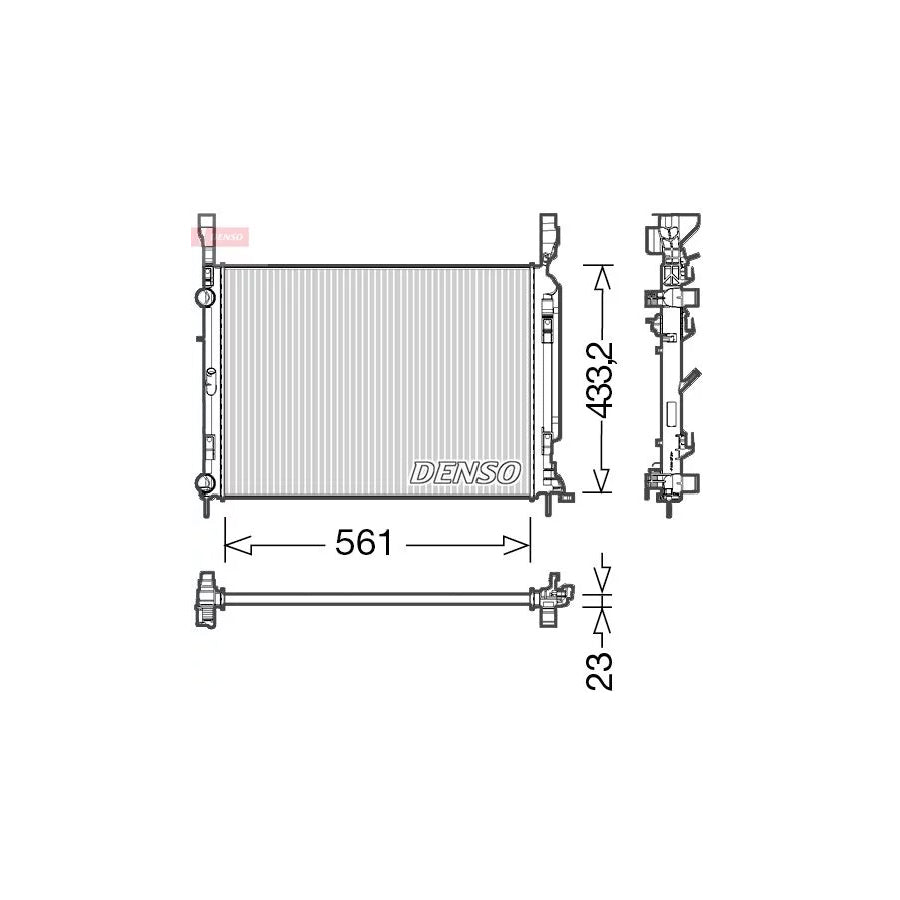 Denso DRM23042 Drm23042 Engine Radiator | ML Performance UK