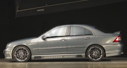 Rieger 00025207 Mercedes-Benz W203 C-Class Side Skirt 3 | ML Performance UK Car Parts