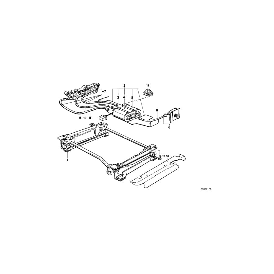 Genuine BMW 52101915537 E23 Actuator BOSCH (Inc. 732i, 728i & 728iS) | ML Performance UK Car Parts