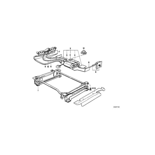 Genuine BMW 52101915537 E23 Actuator BOSCH (Inc. 732i, 728i & 728iS) | ML Performance UK Car Parts