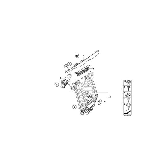 Genuine BMW 07149128777 F23 G02 G01 Plug-In Retainer (Inc. X4 M40dX, 530iX & X3 20i) | ML Performance UK Car Parts