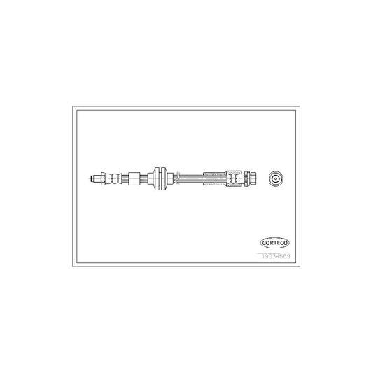Corteco 19034669 Brake Hose | ML Performance UK