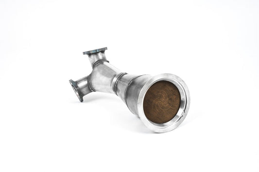 MillTek SSXAU761 Audi SQ5 Large Bore Downpipe and Hi-Flow Sports Cat