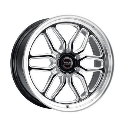 Weld S15309581P35 Laguna 6 Drag S153 Wheel 20x9.5 6x127 ET35 BS6.625 Gloss Black MIL - DIA