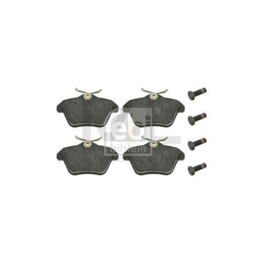 Febi Bilstein 16245 Brake Pad Set Rear Axle, Excl. Wear Warning Contact, With Bolts/Screws | ML Performance Car Parts