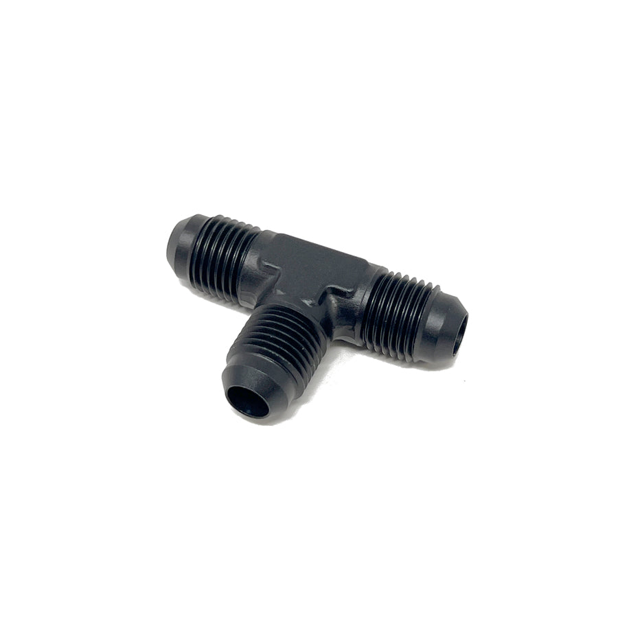 Precision Raceworks 201-0221 Fuel Line Fitting AN6 Male Flare (3-Sides) TEE | ML Perfromance UK