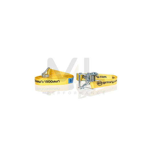 ALCA S 406150 Tie down strap Yellow, 6 m, 25 mm, 1500 kg | ML Performance Car Parts