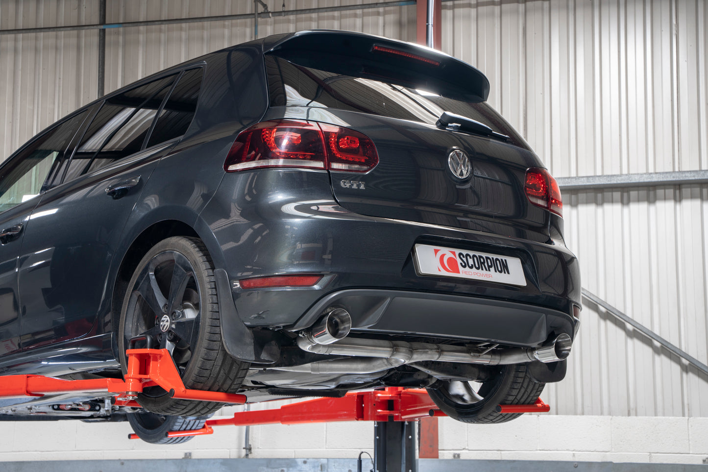 Scorpion SVW071 VW Resonated Predator Cat-Back System  (Golf Mk6 Gti 2.0 Tsi & Edition 35) | ML Performance UK UK