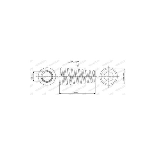 Monroe SP1919 Coil Spring For Toyota Celica