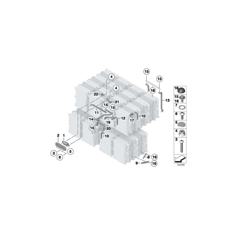 Genuine BMW 11127697307 R56 (F O-Ring 7X2 (Inc. Coop.S BEV) | ML Performance UK Car Parts