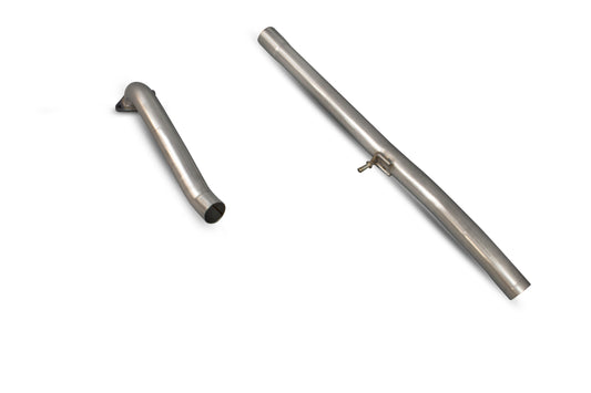 Scorpion SFDS078U Ford Fiesta Rear Silencer To Cat-Back Upgrade (Non-Resonated) | ML Performance UK UK