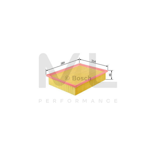 BOSCH Air Filter 1457429987 [ S 9987 ] | ML Car Parts UK | ML Performance