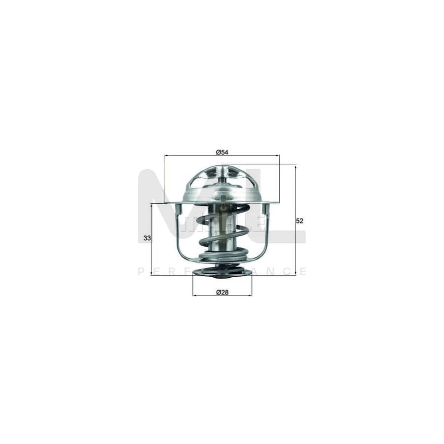 MAHLE ORIGINAL TX 198 88D Engine thermostat Opening Temperature: 88��C, with seal | ML Performance Car Parts