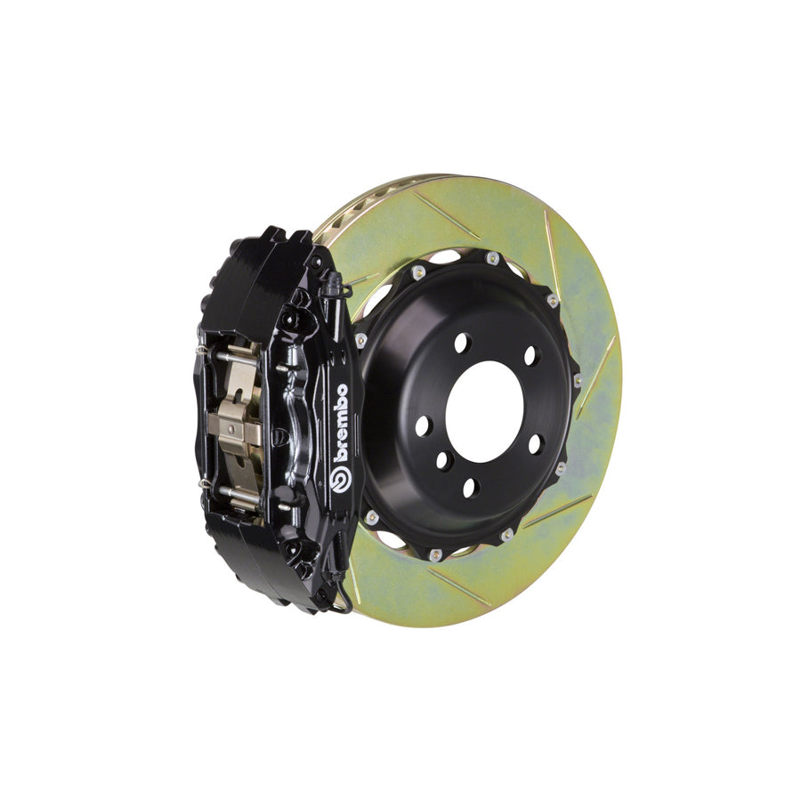 Brembo 1B2.8007A Dodge Viper Front GT 4-Pistons Slotted 2-piece Big Brake Kit 355x32mm