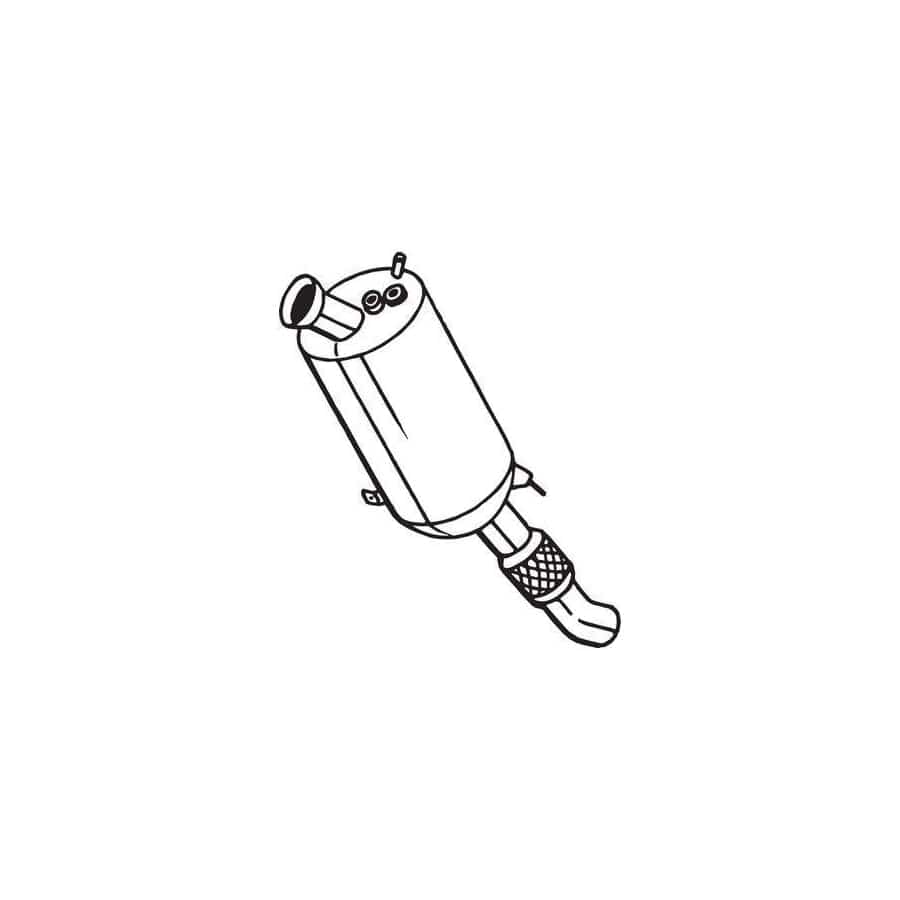 Bosal 095-553 Particulate Filter For Bmw 3 Series