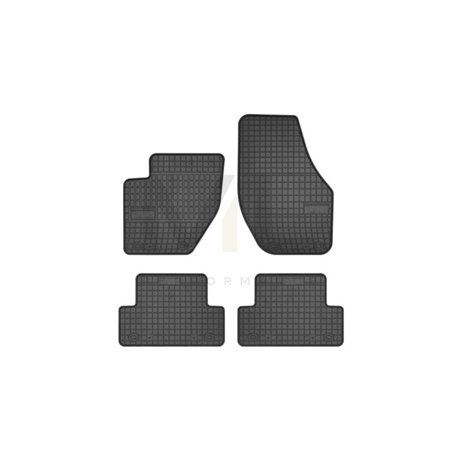 FROGUM Tailored 547044 Floor mat set for VOLVO V40 Hatchback (525, 526) Elastomer, Front and Rear, Quantity: 4, Black | ML Performance Car Parts