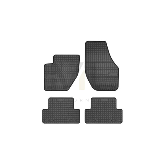 FROGUM Tailored 547044 Floor mat set for VOLVO V40 Hatchback (525, 526) Elastomer, Front and Rear, Quantity: 4, Black | ML Performance Car Parts