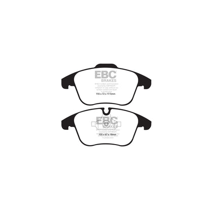 EBC DP22040 Citroen Peugeot Greenstuff Front Brake Pads - ATE Caliper (Inc. C5 & 508) 2 | ML Performance UK Car Parts