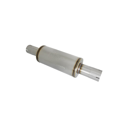  aFe 49M00025 3-1/2 IN ID Center/Center x 7 IN Dia. X 16 IN L - Round Body Muffler  | ML Performance UK Car Parts