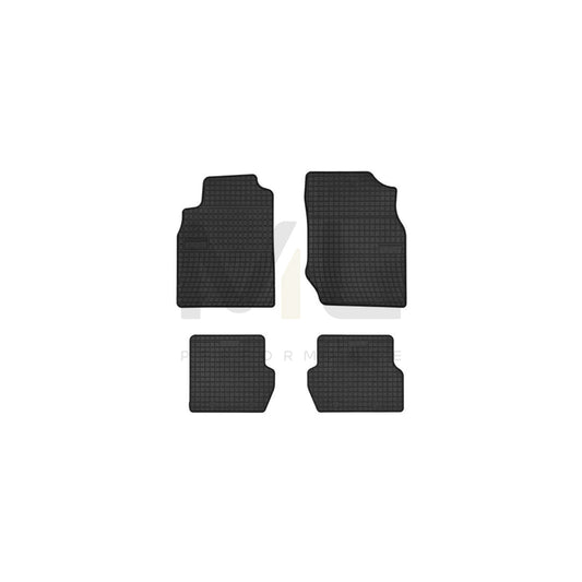 FROGUM Tailored 401839 Floor mat set for KIA Stinger Hatchback (CK) Elastomer, Front and Rear, Quantity: 4, Black | ML Performance Car Parts
