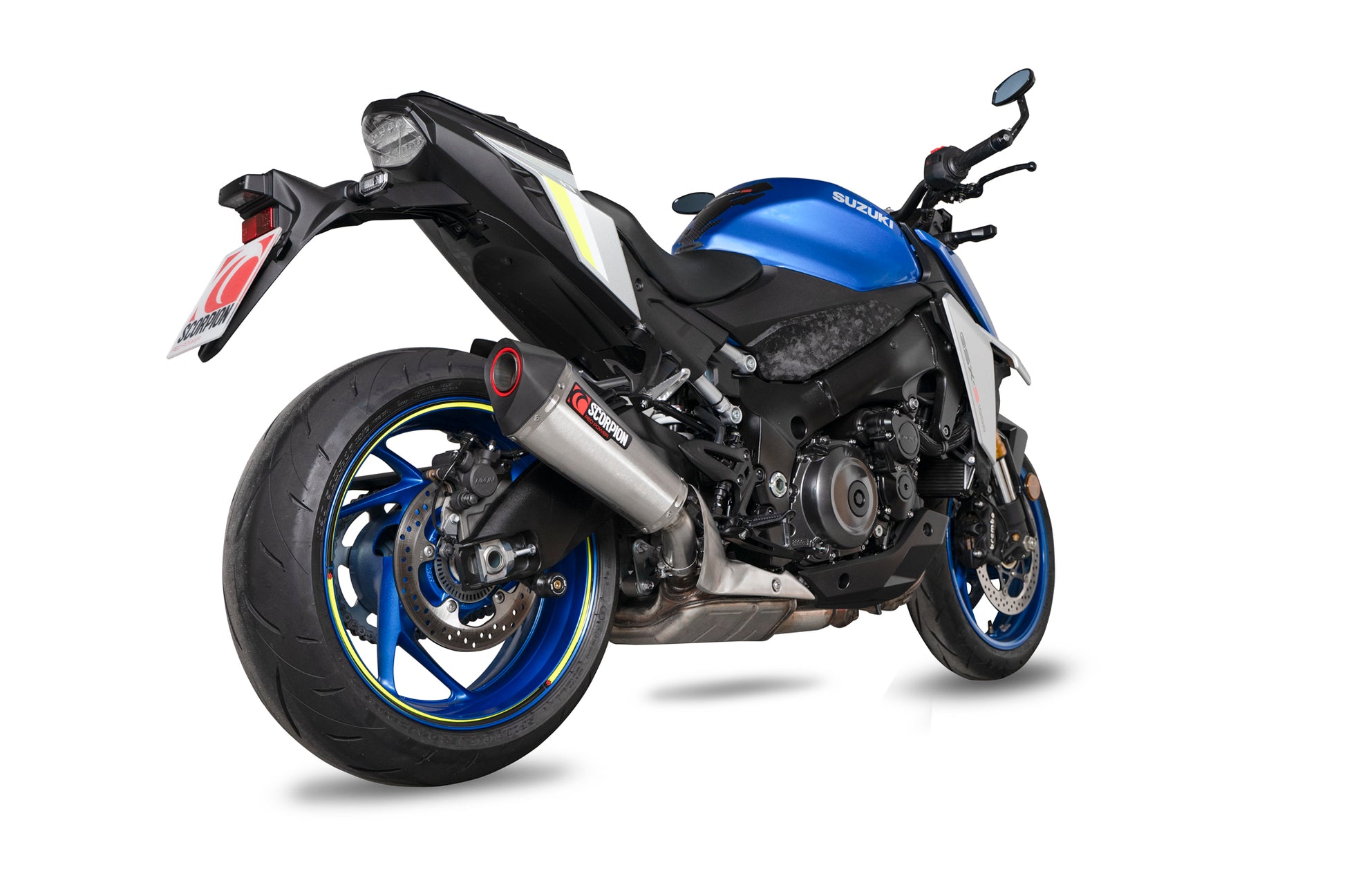 Scorpion RSI126SEO Suzuki GSX-S 1000 Serket Taper Slip-On - Brushed Stainless Steel Sleeve | ML Performance UK UK