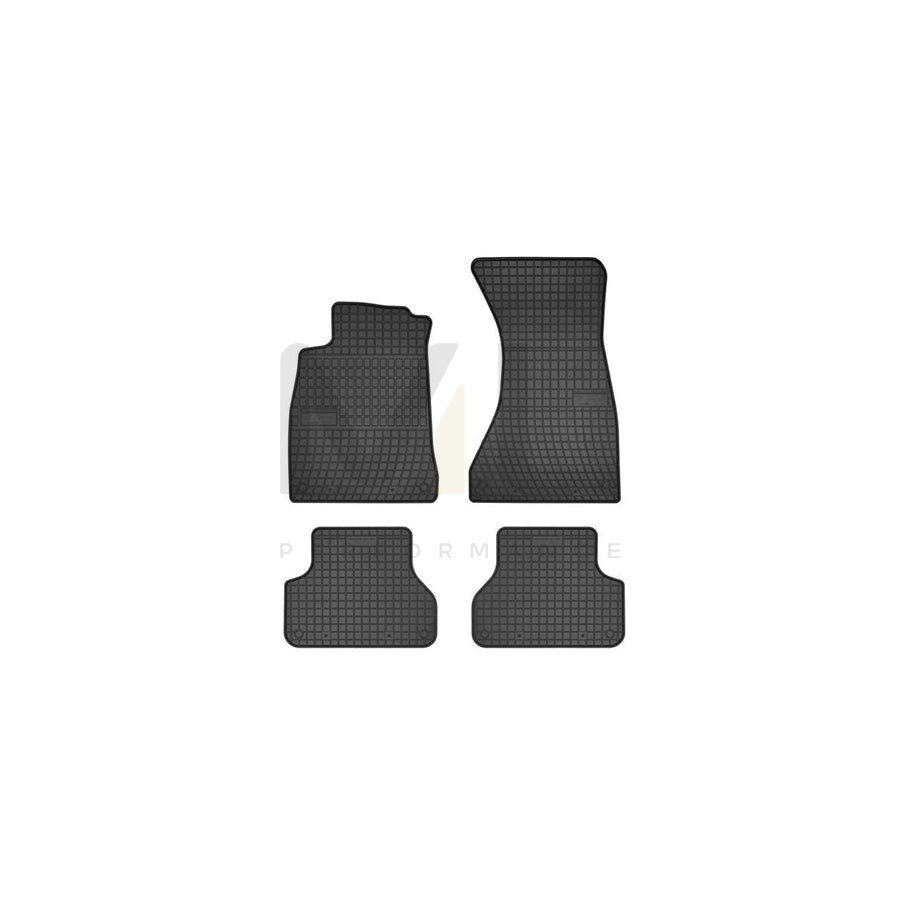 FROGUM Tailored 547143 Floor mat set Elastomer, Front and Rear, Quantity: 4, Black | ML Performance Car Parts