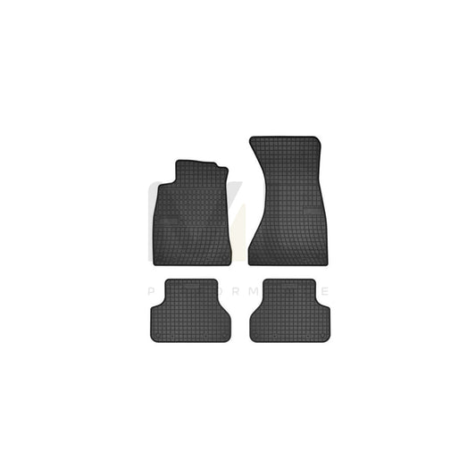 FROGUM Tailored 547143 Floor mat set Elastomer, Front and Rear, Quantity: 4, Black | ML Performance Car Parts