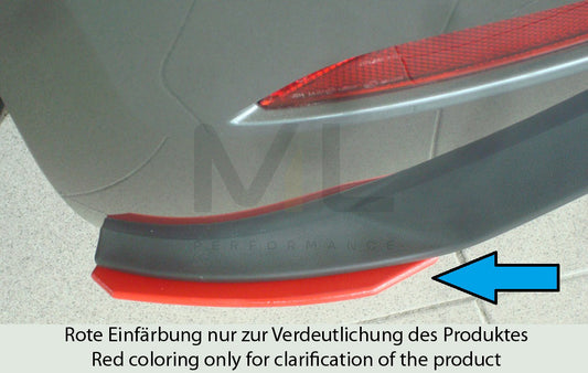 Rieger 00059595 VW Mk7 Golf Rear Side Splitter (GTI, GTD & GTE) 1 | ML Performance UK Car Parts