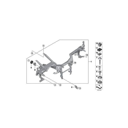 Genuine BMW 07149458856 G06 G05 G07 Alignment Element (Inc. X6 40i, X6 30iX & X7 M50dX) | ML Performance UK Car Parts