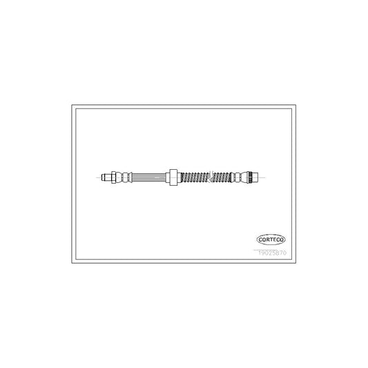 Corteco 19025870 Brake Hose | ML Performance UK