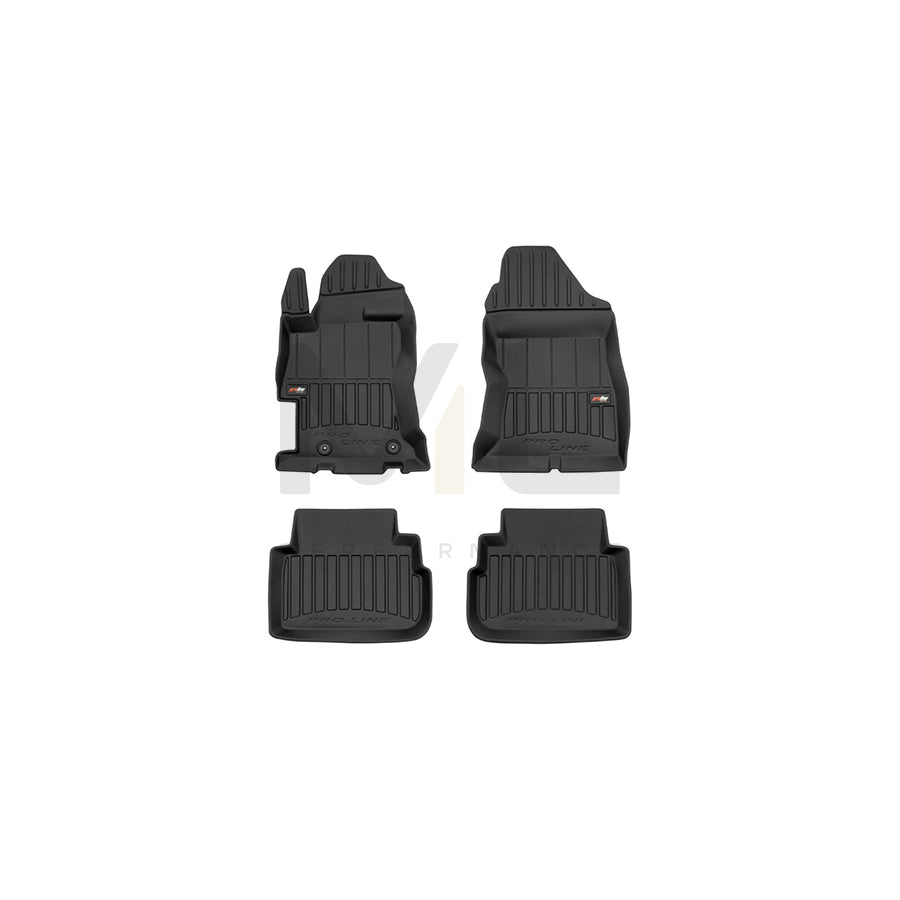 FROGUM Tailored, ProLine 3D426870 Floor mat set for SUBARU XV II (GT) Elastomer, Front and Rear, Quantity: 4, Black | ML Performance Car Parts