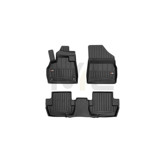 FROGUM Tailored, ProLine 3D427211 Floor mat set for DS DS5 Elastomer, Front and Rear, Quantity: 3, Black | ML Performance Car Parts