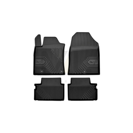 FROGUM Tailored 77407527 Floor mat set for KIA Ceed III Hatchback (CD) Elastomer, Front and Rear, Quantity: 4, Black | ML Performance Car Parts